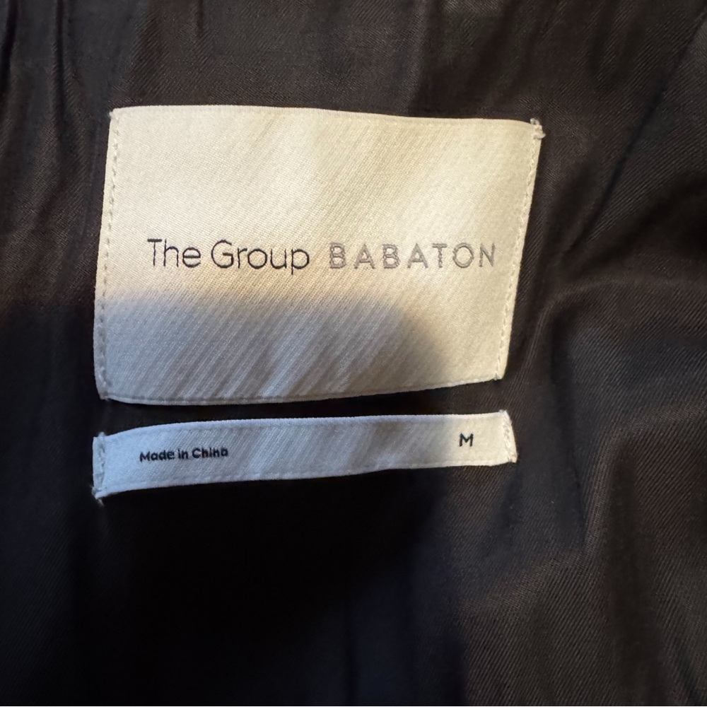 ARITZIA Babaton The Group Acubi Bowerman Puffer Coat Black Goose Down M - Picture 8 of 13